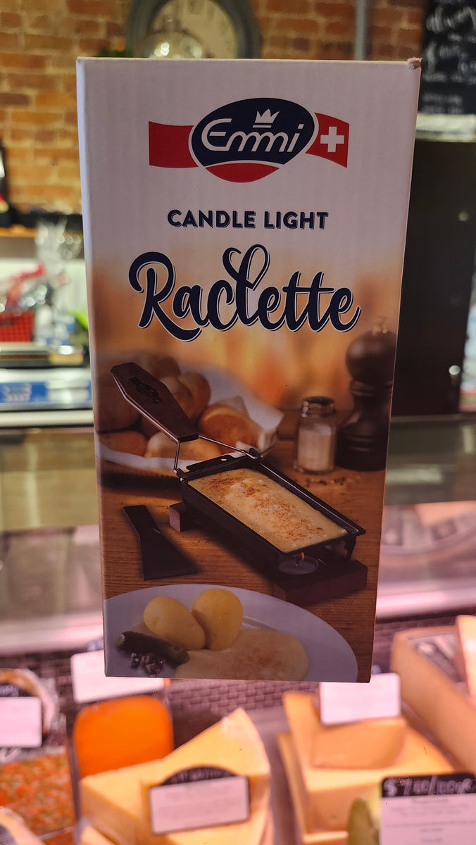 Raclette system by candle light – J'adore Fine Cheese and Chocolate