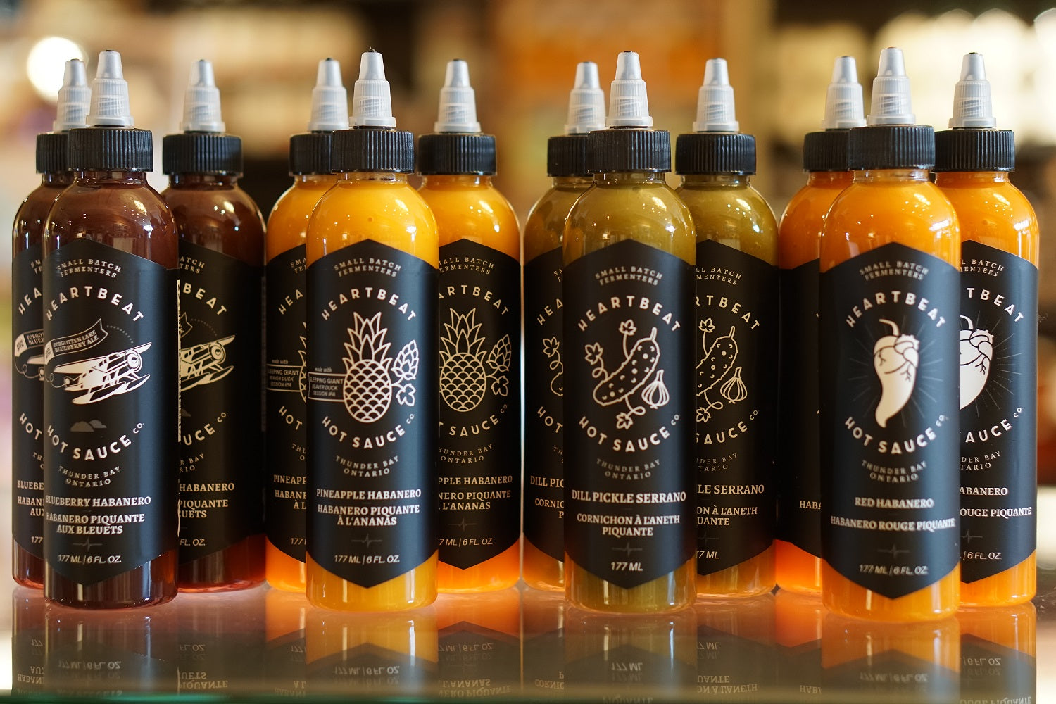 Habanero Hot Sauce, Heartbeat Hot Sauce